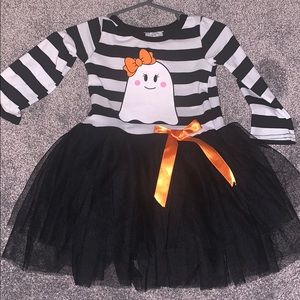 Ghost tulle striped dress